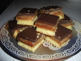 Millionnaire shortbread breton